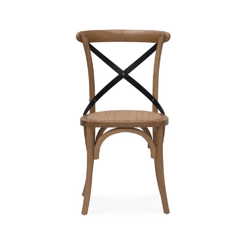 Malmberg Cross Back Upholstered Dining Chair | Wayfair North America