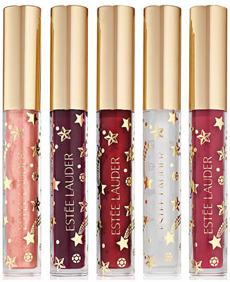 Estée Lauder 5-Pc. Stellar Lip Gloss Holiday Set - Macy's | Macy's