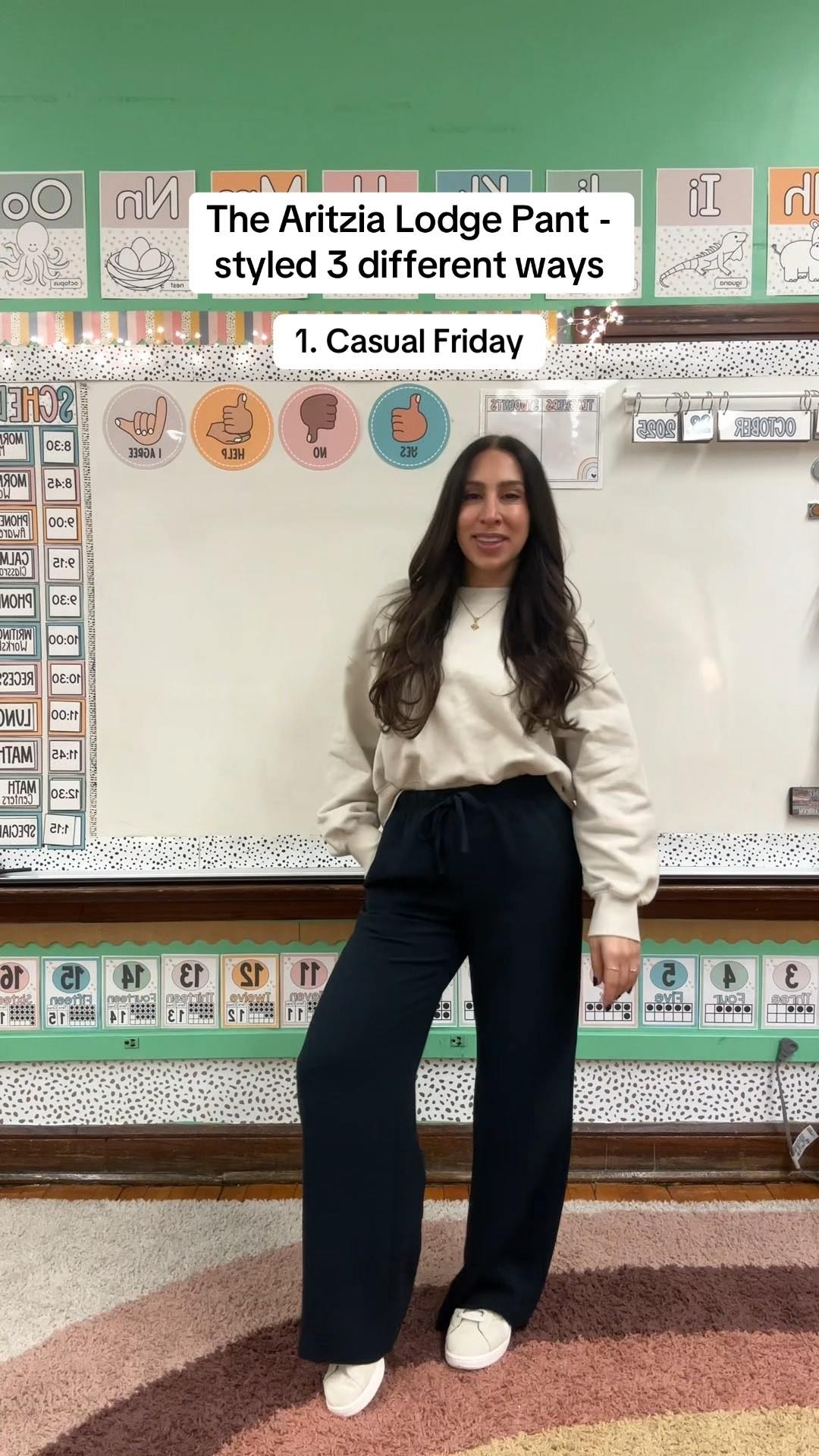 Wearing small in everything! I’m 5’3 and I’m wearing the pants in the regular length. They’re perfect with flats and a kitten heel

#LTKWorkwear #LTKItBag #LTKStyleTip