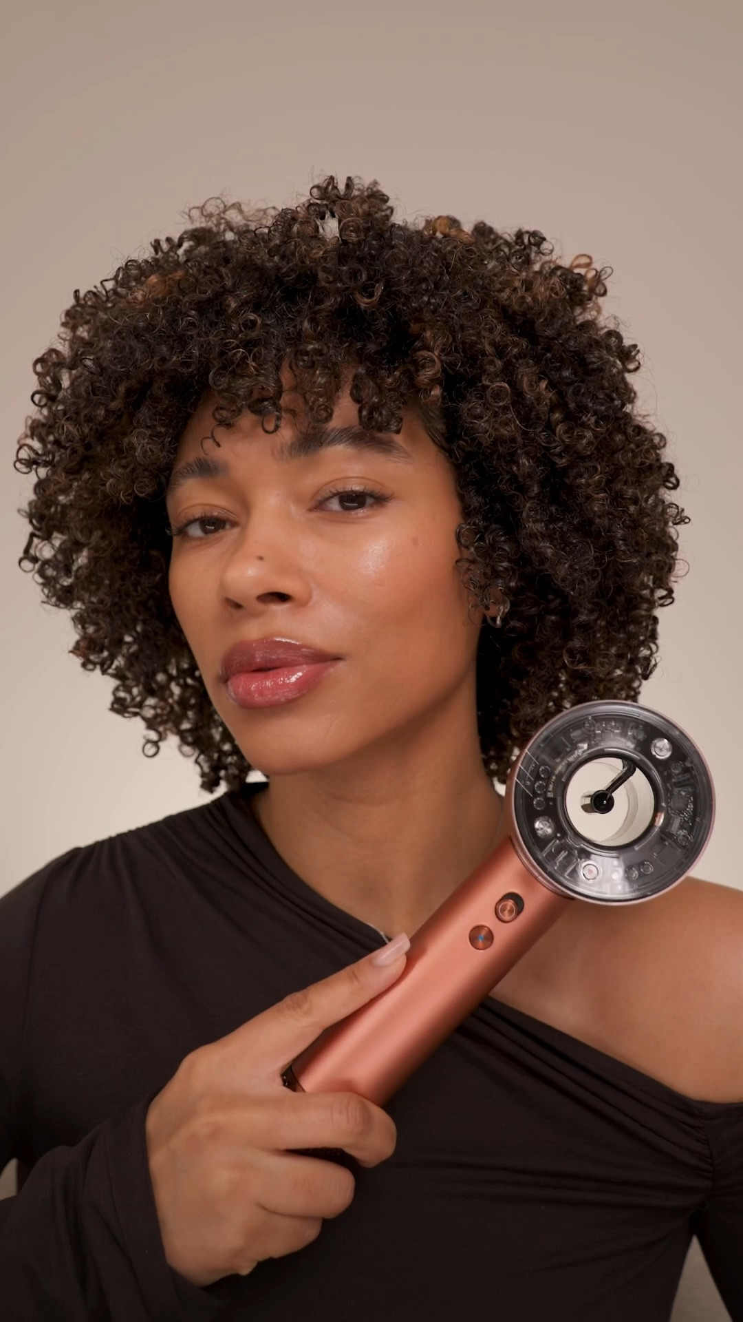 How to add volume to curly hair using the Dyson Supersonic [gifted] 

#LTKBeauty