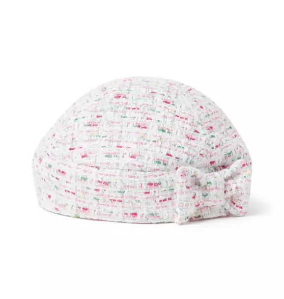 Tweed Bow Beret | Janie and Jack