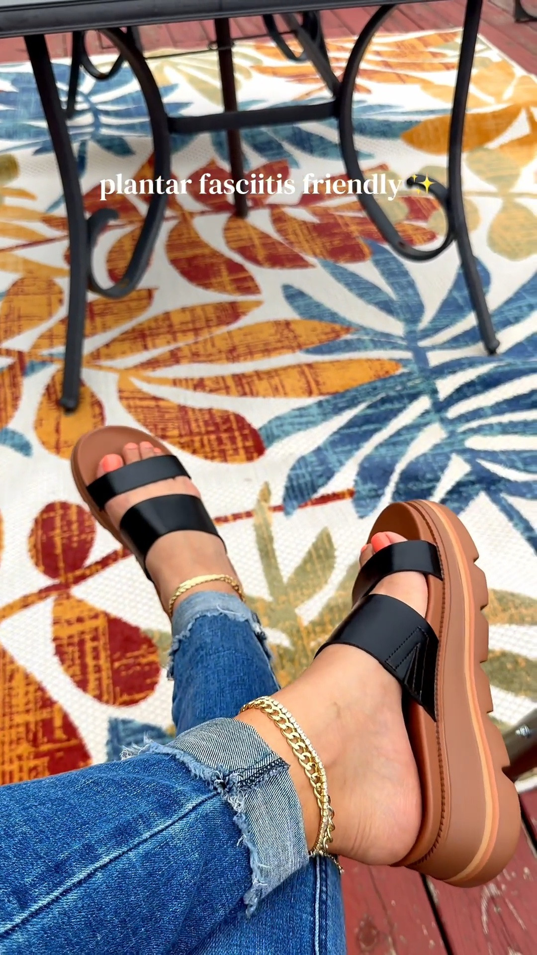 Platform sandals ✨ #sandals #plantarfasciitis

#LTKootd #LTKgrwm #LTKTravel