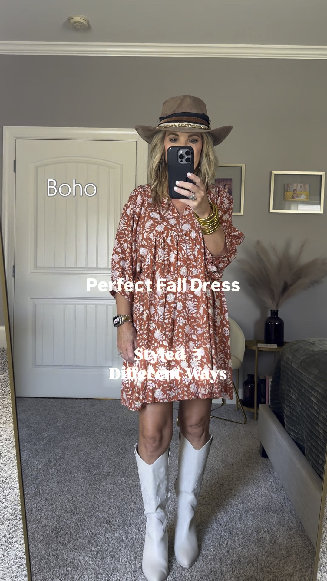 If you’re ready for some fall colors even though we have several weeks of warm weather ahead, then I found the perfect dress! CUTE COOL COMFY and I am loving the rust hues for fall. The best part? It’s under $15! 

Early fall outfit ideas / how to style / wardrobe essentials / fall dresses  / fall outfits / Fall Fashion Trends  / Fall 2024 Trends / Fall Essentials /  Fall Wardrobe Updates / Fashion for Women Over 40 / mom style 


#LTKOver40 #LTKStyleTip #LTKSeasonal