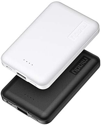 Miady 2-Pack 5000mAh Mini Portable Charger, Power Pack with 5V 2.4A USB Output, Power Bank Phone ... | Amazon (US)