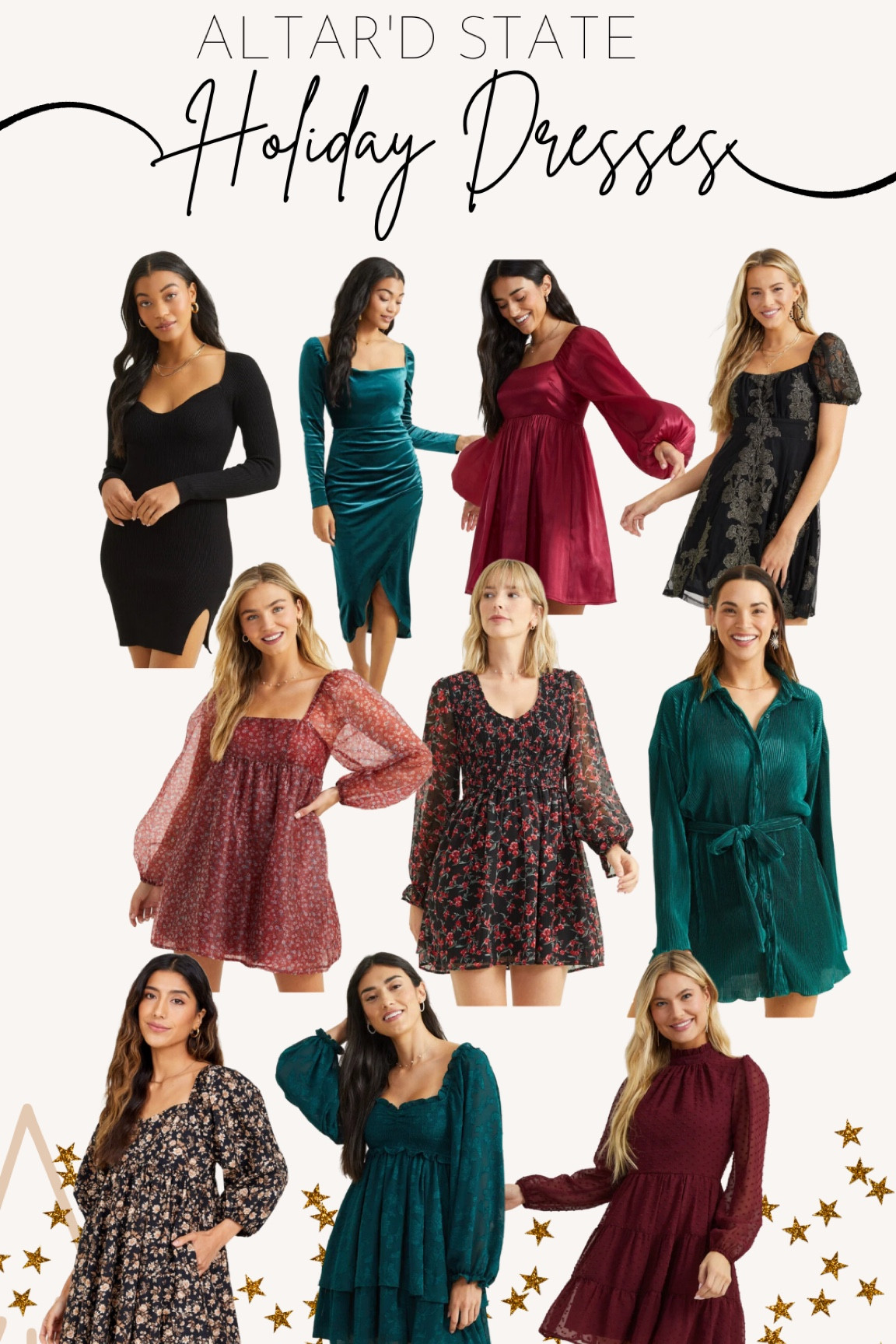Dresses fit for any holiday get together! 😍🎄❄️

#LTKSeasonal #LTKHoliday #LTKunder100