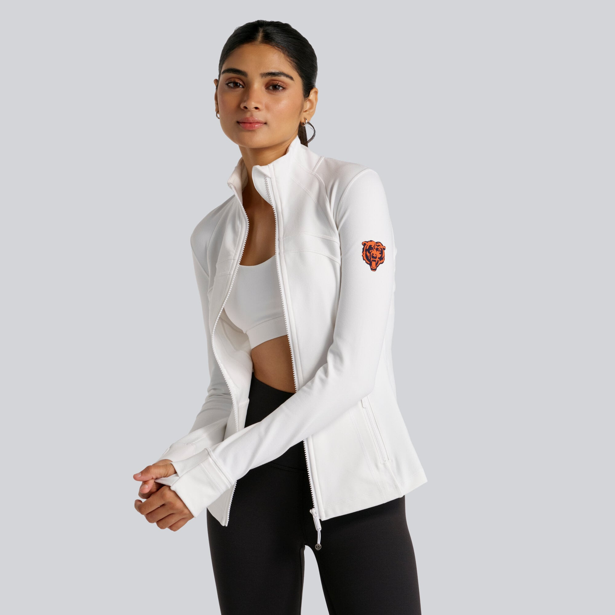 Women's lululemon  White Chicago Bears Define Jacket *Luon™ | Fanatics
