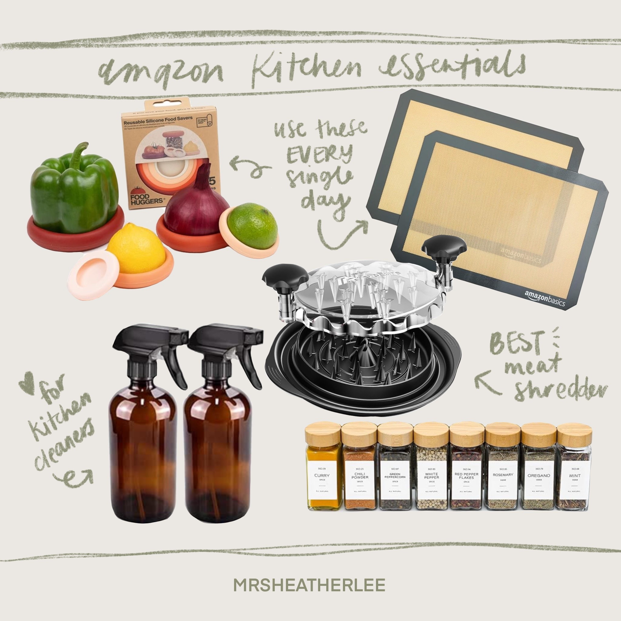 my all time favorite Amazon finds: kitchen edition. I use these things every single day!! 

#LTKHome #LTKSaleAlert #LTKFindsUnder50