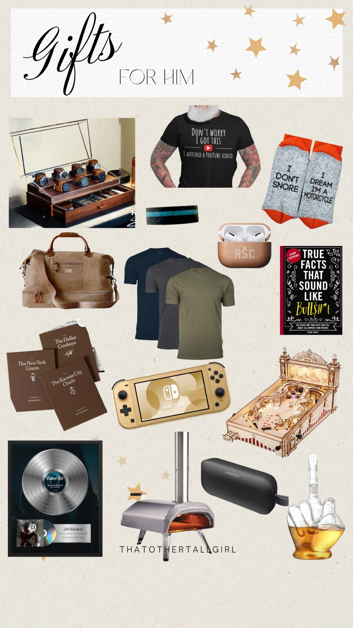 Gift guide: for him, men’s 

#LTKCyberWeek #LTKGiftGuide