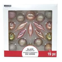 19ct. Mixed Shimmer & Shine Glass Ornaments By Ashland® | Michaels Stores