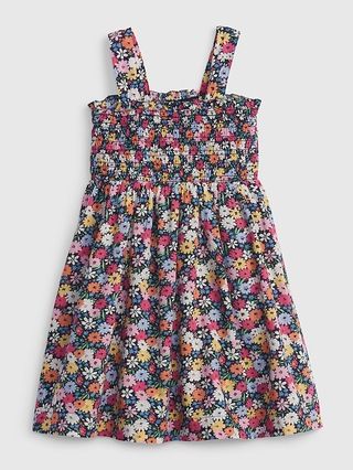 Toddler Strappy Smocked Floral Dress | Gap (US)