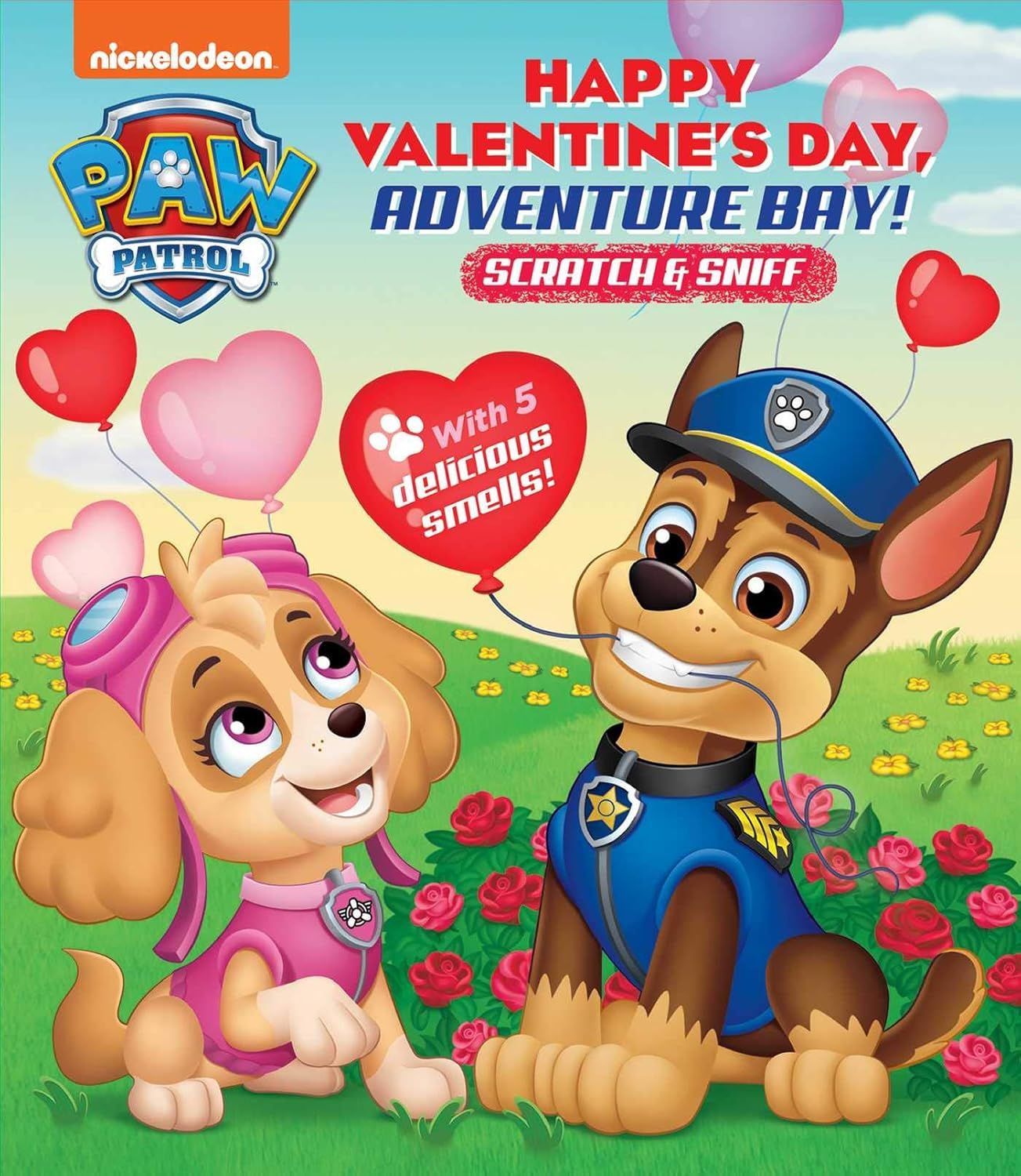 Nickelodeon PAW Patrol: Happy Valentine's Day, Adventure Bay! (Scratch and Sniff)     Board book ... | Amazon (US)