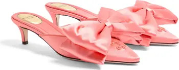 Yolande Bow Pointed Toe Mule Pump (Women) | Nordstrom