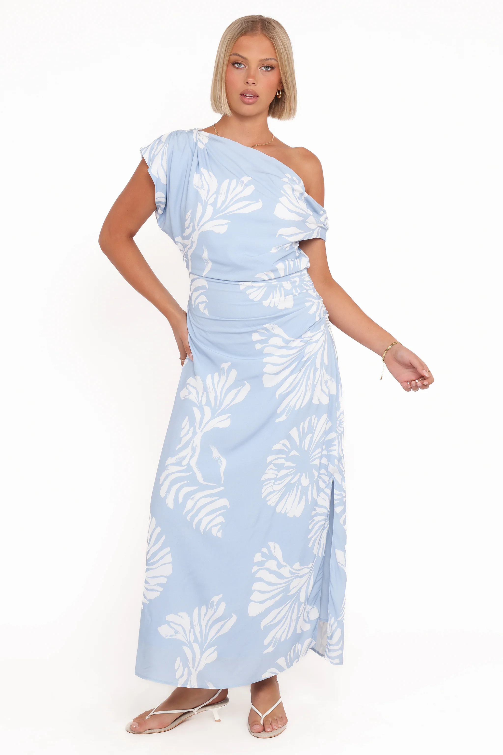 Apryl Midi Dress - Shell Print | Petal & Pup (US)