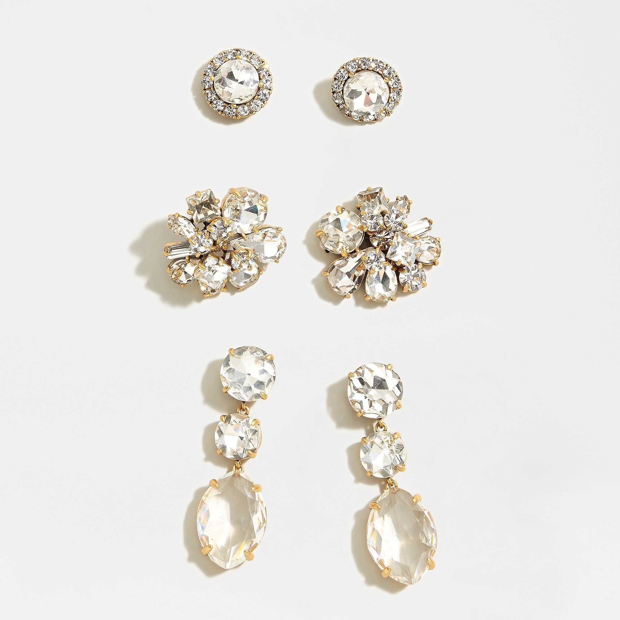 Bold gems earring set | J.Crew US