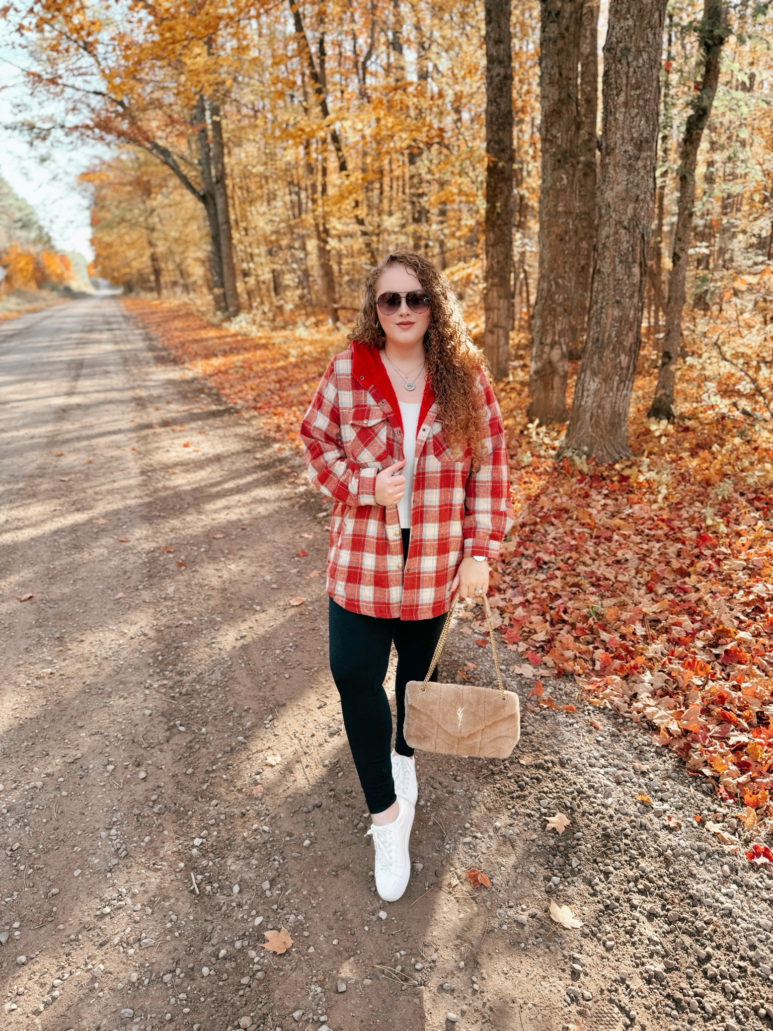 This jacket is so warm 🤎amazon jacket | amazon plaid jacket | amazon fall jacket | fall outfit  | sneakers | amazon sneakers | white platform sneakers | leggings | amazon leggings | amazon lululemon leggings dupe | tank top | amazon tank top | amazon fall outfit | casual fall outfit | amazon fall casual outfit | amazon fashion | amazon finds | amazon look | amazon outfit | fall outfit | fall look | fall fashion | fall finds | fall outfit inspo | fall fashion inspo | fall 2024 

#LTKSeasonal #LTKMidsize #LTKStyleTip