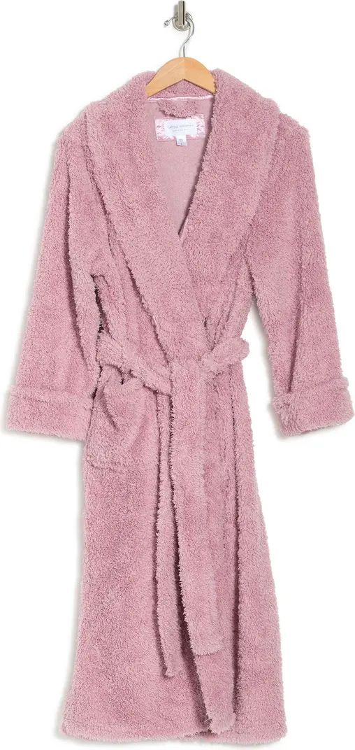 CAROLE HOCHMAN Shawl Collar Shaggy Plush Robe | Nordstromrack | Nordstrom Rack
