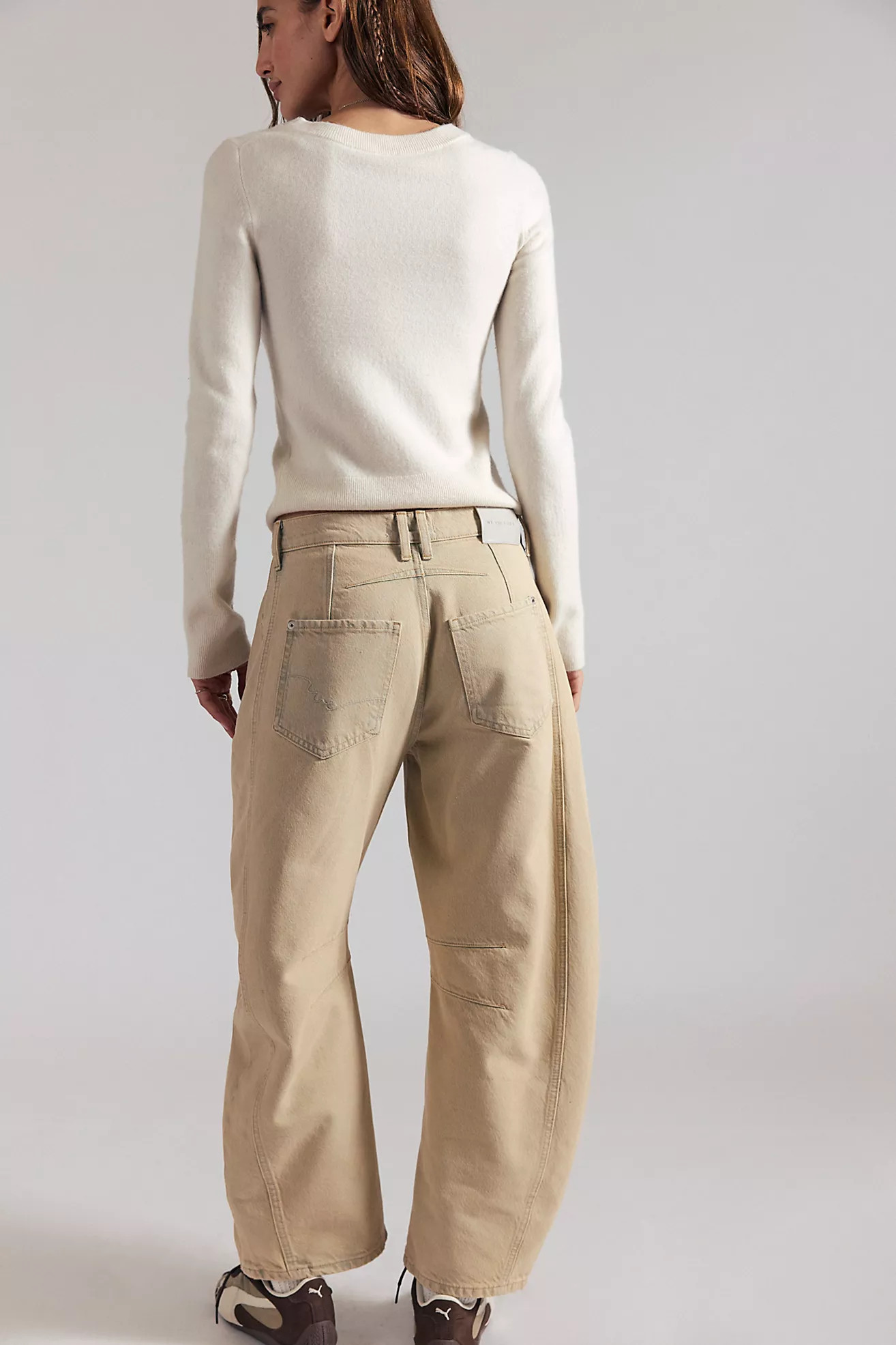 We The Free Good Luck Mid-Rise Barrel Jeans | Free People (Global - UK&FR Excluded)