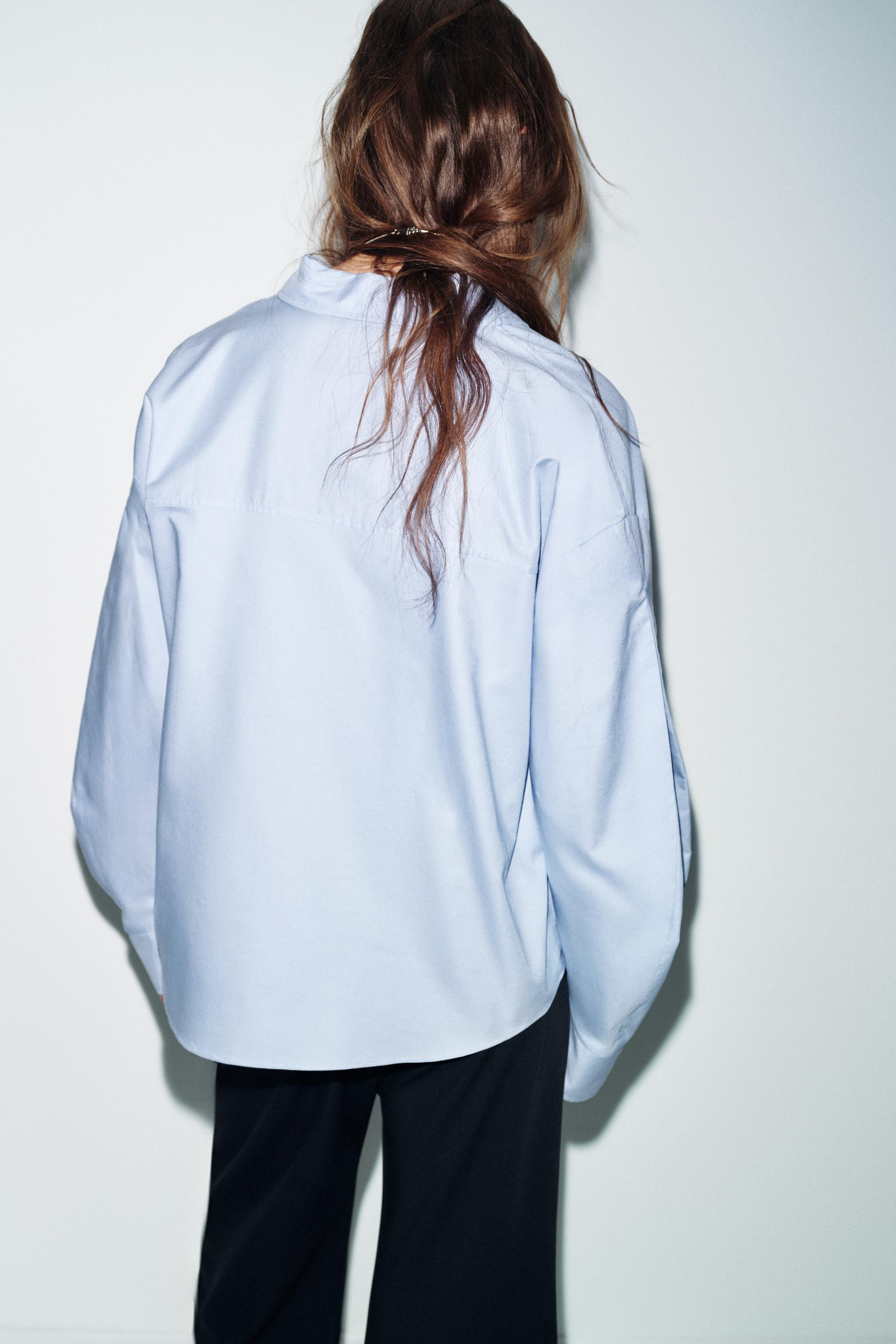 ASYMMETRIC OXFORD SHIRT | Zara US