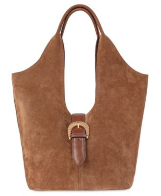 Lucy Buckle Medium Tote Handbag | Macy's