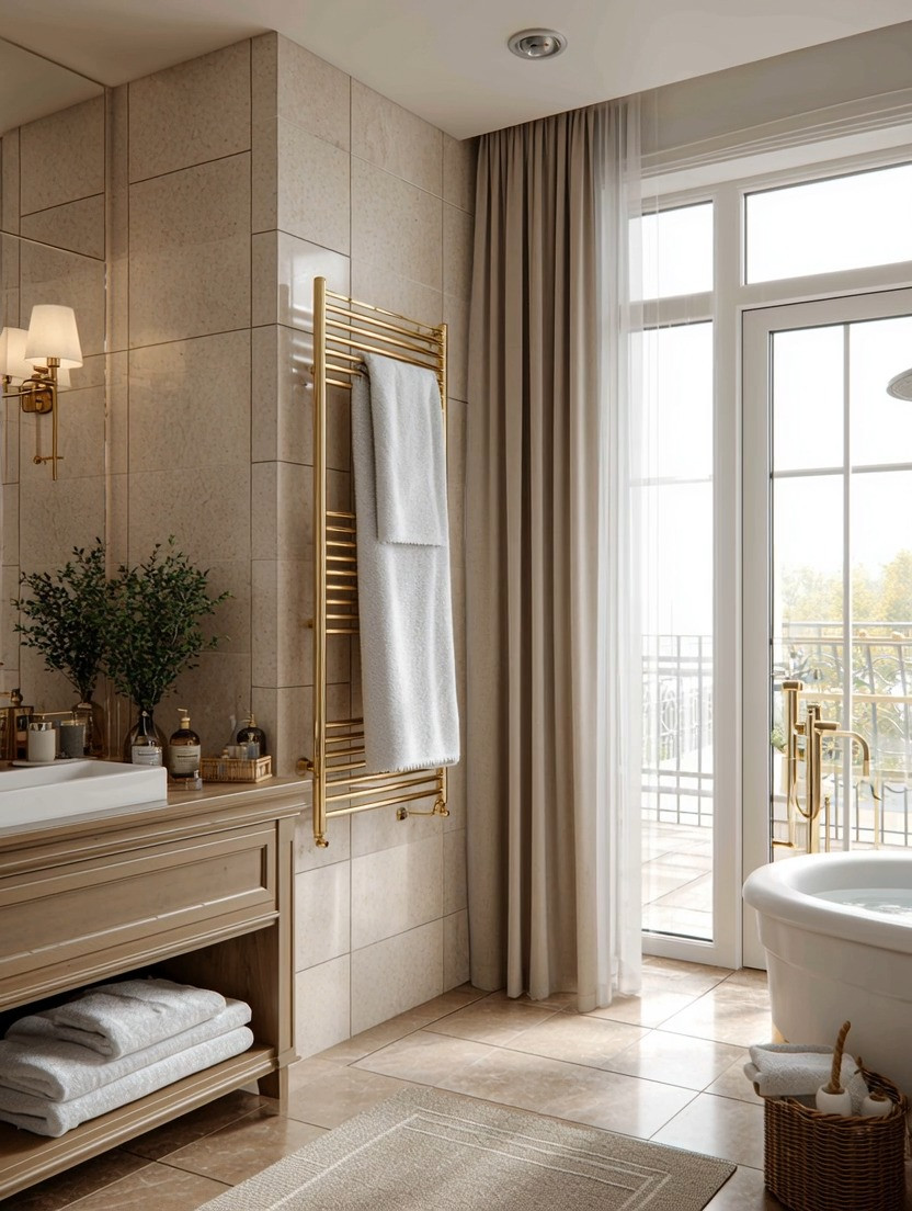 Low maintenance. High impact. Exactly how we like our upgrades.

A towel rack may be practical, but there’s no reason it should disappear into the bathroom. An extra-long brushed gold towel rack turns something you use every single day into part of the design.

The scale gives it presence. The brushed gold adds warmth and elegance. And instead of filling the wall with smaller accessories, one substantial piece keeps everything organized while making the bathroom feel more intentional.

This is one of our favorite Elegant & Driven principles: when something has to be functional, make it beautiful too.

No renovation. No major redesign. Just one thoughtful swap that can change the entire wall.

Explore our curated brushed gold towel racks in multiple sizes to find the one that works for your space.

#bathroomdecor #towelrack #brushedgold #bathroomdesign 

 #LTKHome
