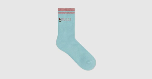 Socks with Gucci and flower | Gucci (US)