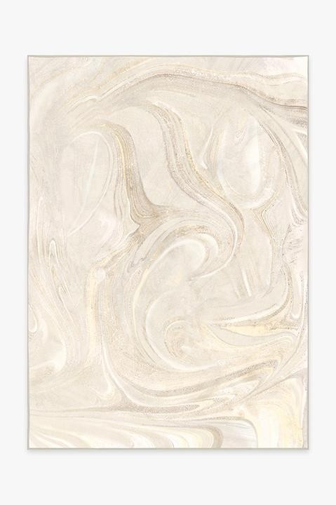 Marble Golden Ivory Rug | Ruggable