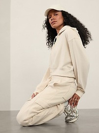 Forever Fleece Ultra Crop Full Zip | Athleta