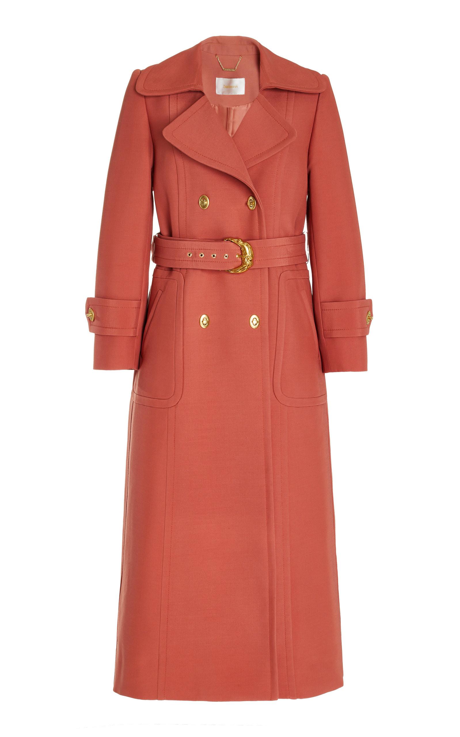 Kaleidoscope Double-Breasted Wool-Blend Coat | Moda Operandi (Global)