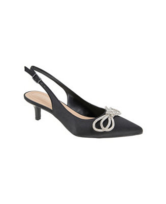 BCBGeneration Women's Donna Pointy Toe Bow Dress Pumps - Macy's | Macy's