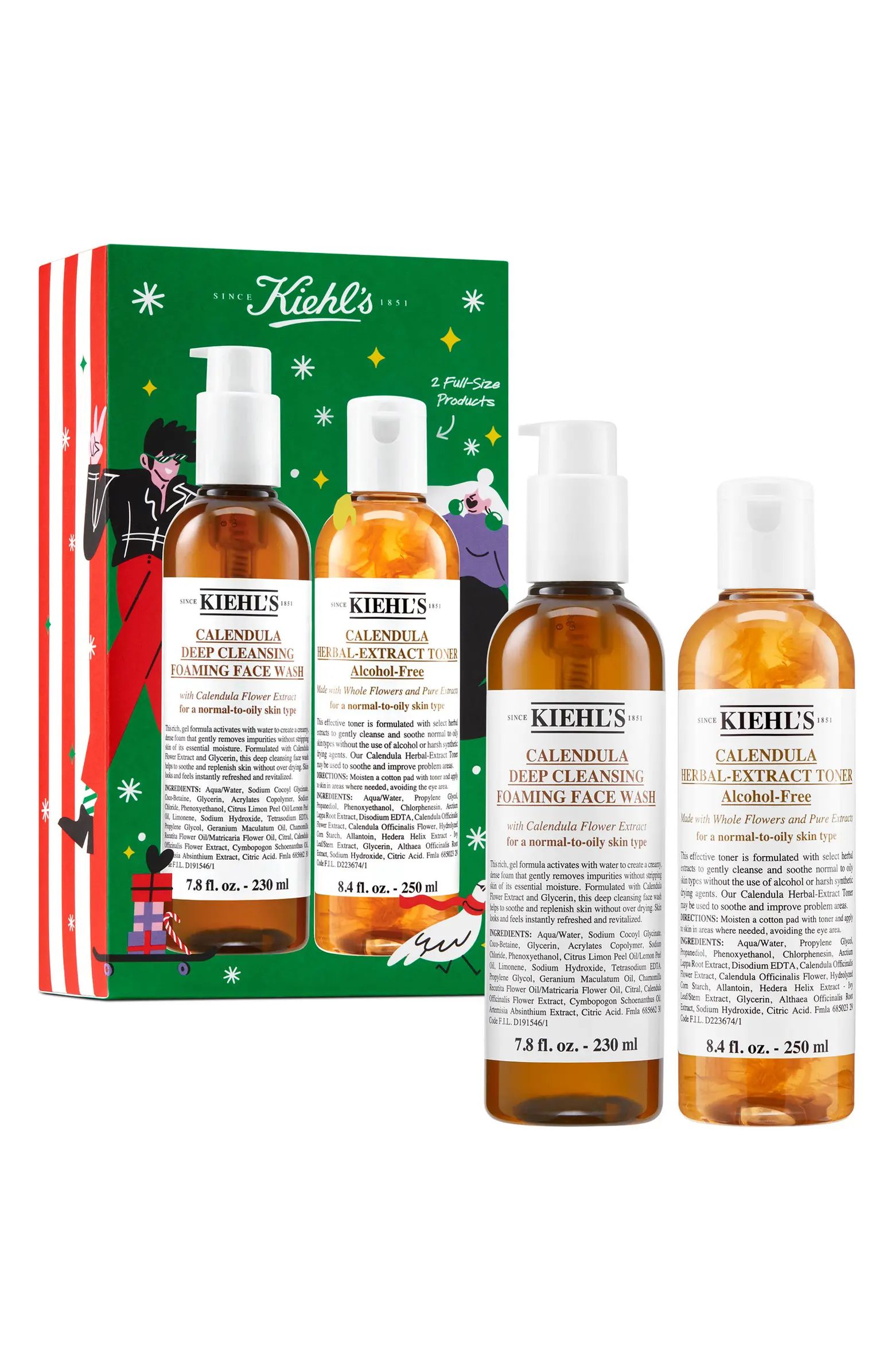 Kiehl's Since 1851 Calendula Cleanser & Toner Duo | Nordstrom | Nordstrom