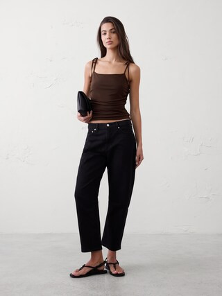 Tie Mesh Camisole | Banana Republic Factory