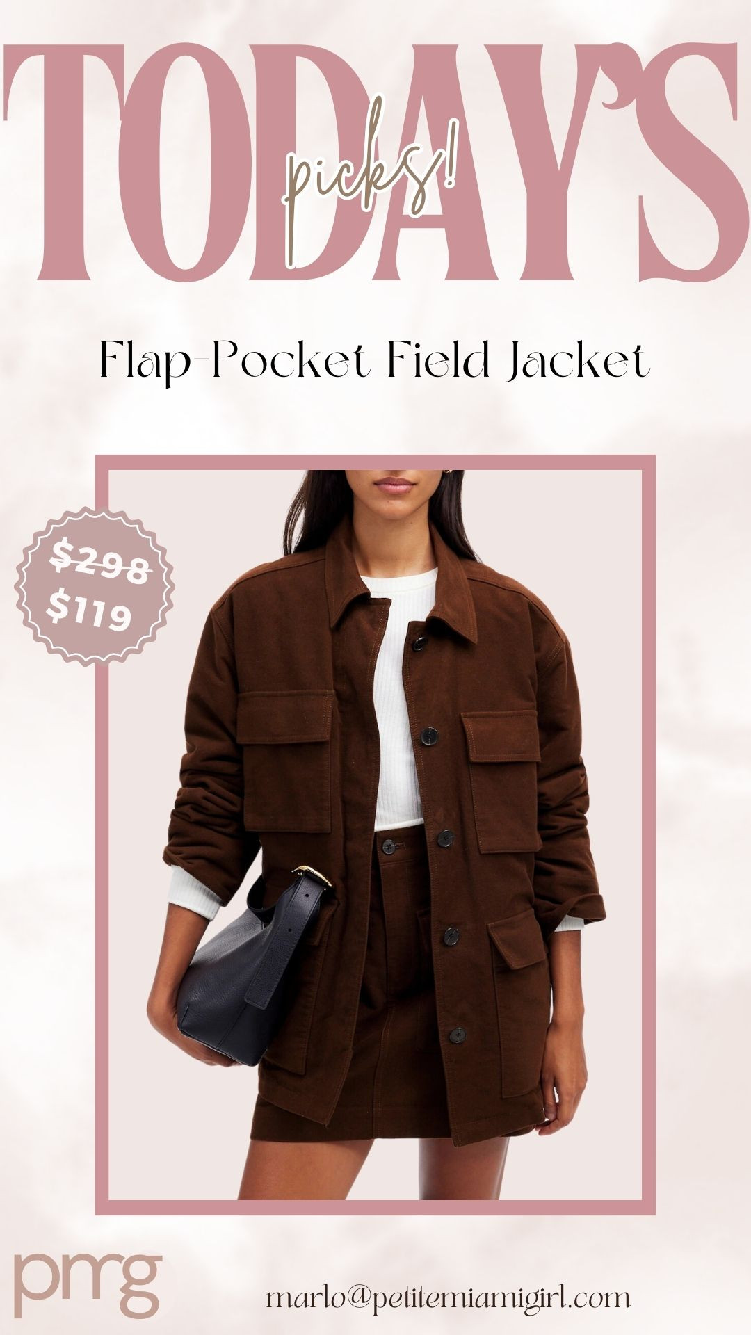 Today's picks Today's picks Flap-Pocket Field Jacket. 

 #LTKSeasonal #LTKSaleAlert #LTKStyleTip