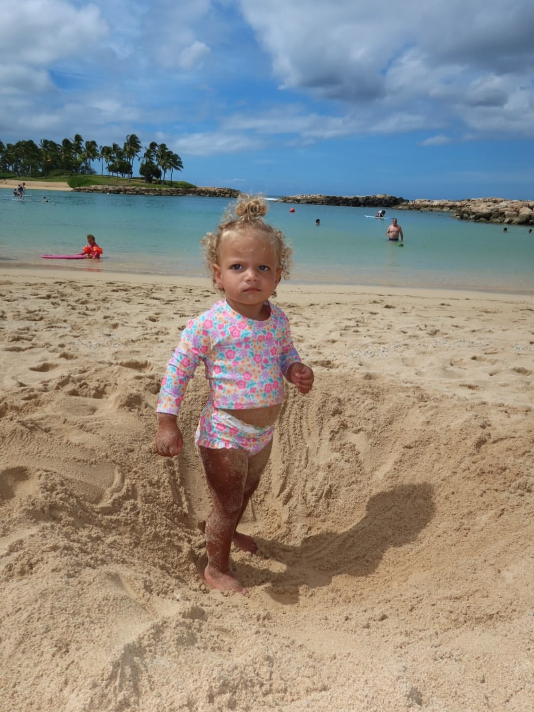 Golden’s floral long sleeve rash guard swimsuit set! Another @Target find! Her floaties are still on sale!

#LTKKids #LTKSwim #LTKSaleAlert