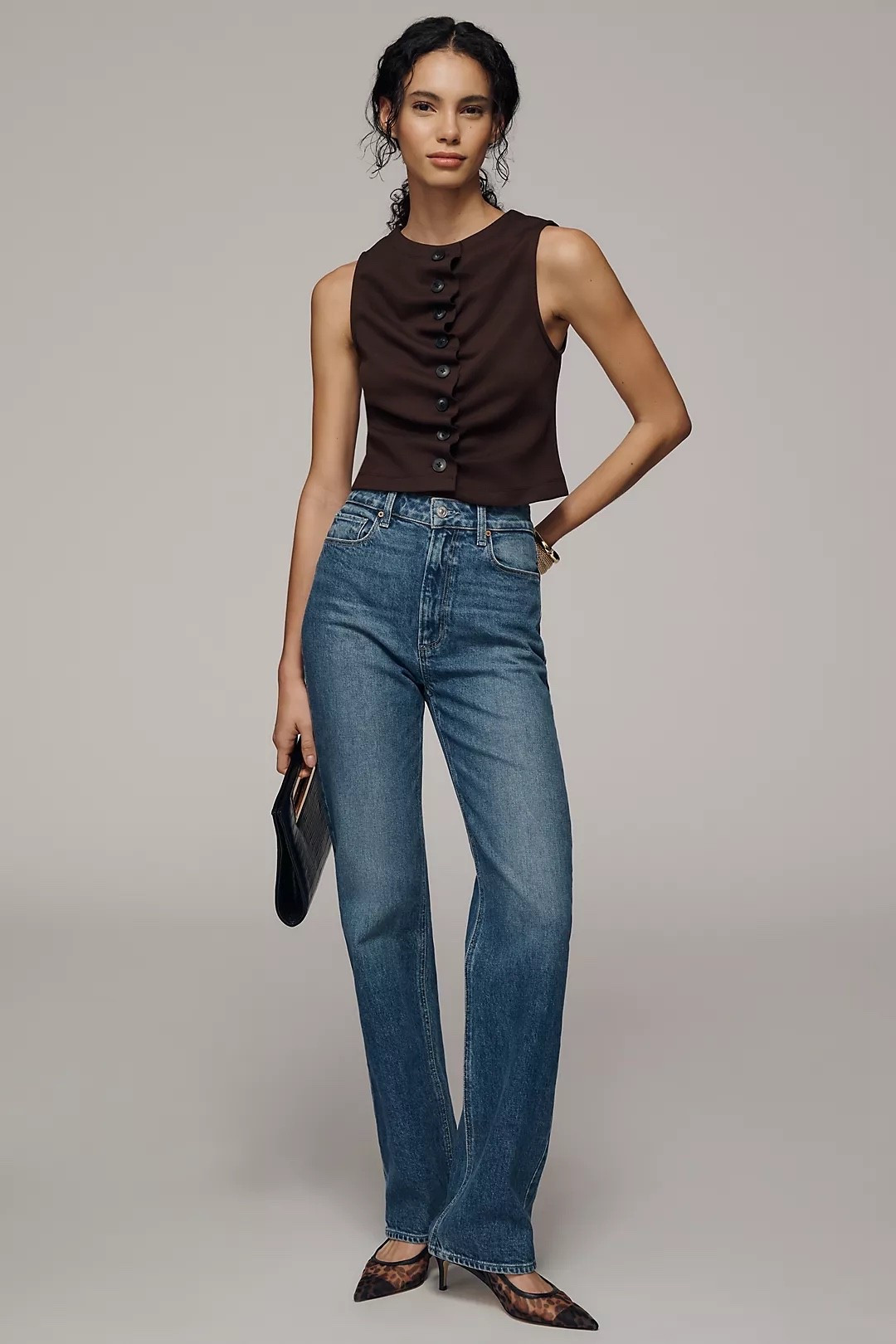 These PAIGE high-rise straight leg jeans are that perfect in-between fit — not too skinny, not too baggy 🤍

The flattering high waist + clean straight leg gives that timeless model-off-duty, minimalist, everyday chic look that never goes out of style.

Perfect for spring outfits, casual everyday looks, travel outfits, or elevated basics, these jeans are insanely versatile.

Style them with a fitted top, blazer, or heels for that effortless put-together, off-duty aesthetic.

If you love classic denim, straight leg jeans, high waisted jeans, and capsule wardrobe staples, these are a must.

#LTKmomlife #LTKdayinmylife #LTKgrwm
