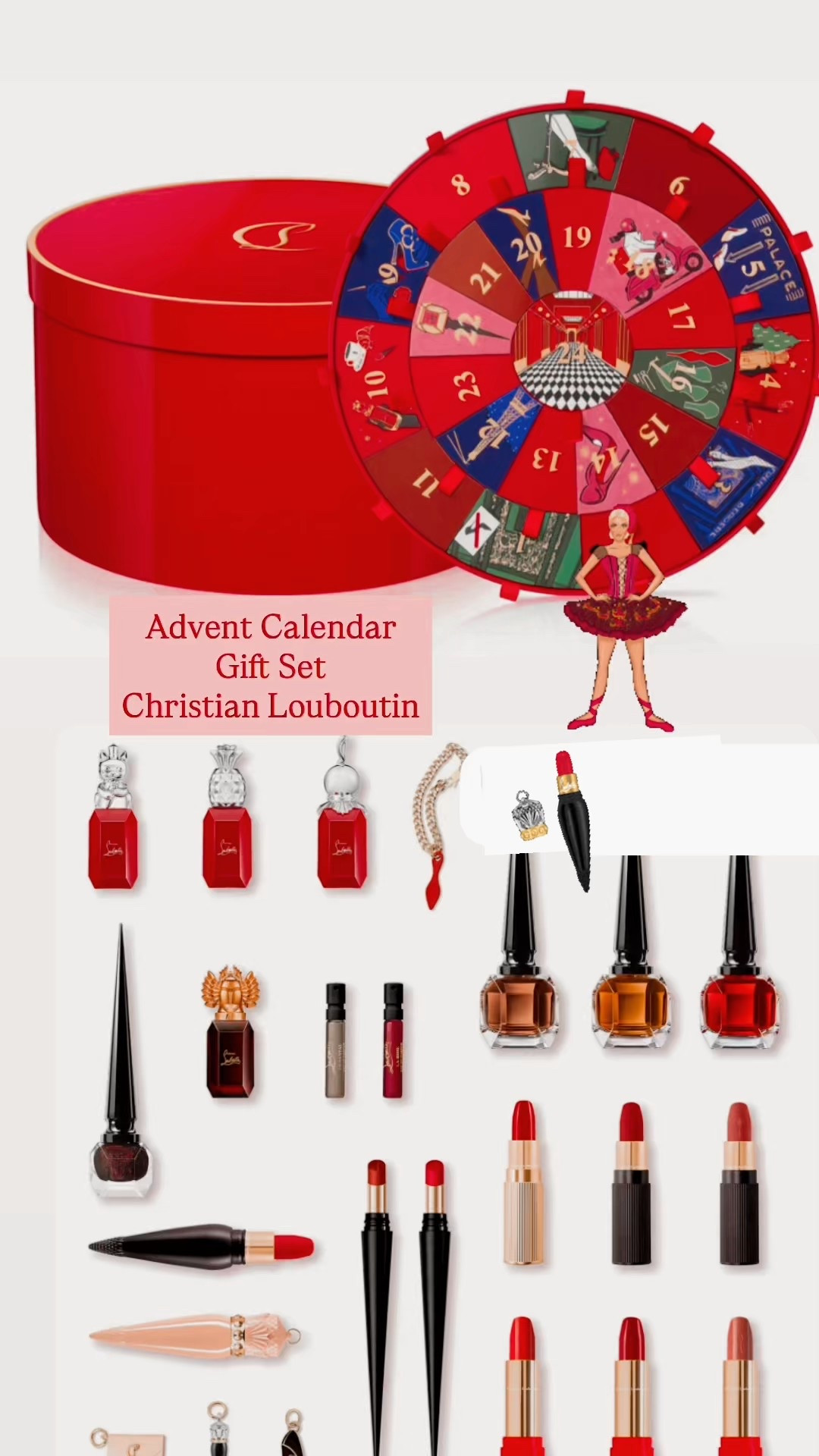 CHRISTIAN LOUBOUTIN | Advent Calendar Gift Set 2025 now available 

#LTKSeasonal #LTKBeauty #LTKStyleTip