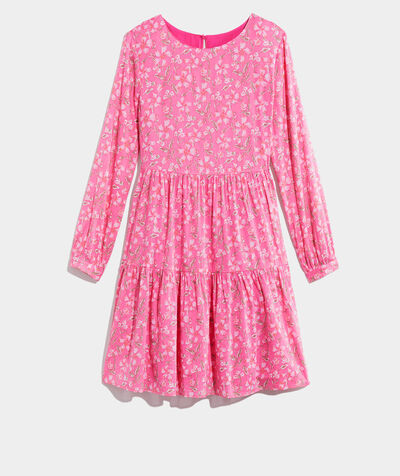 Oleander Floral Tiered Dress | vineyard vines