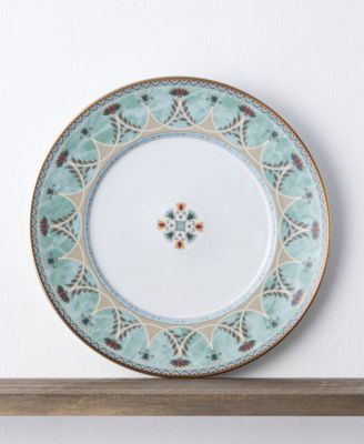 Serene Garden 4 Piece Dinner Plates Set, 10.5", Service for 4 | Macy's