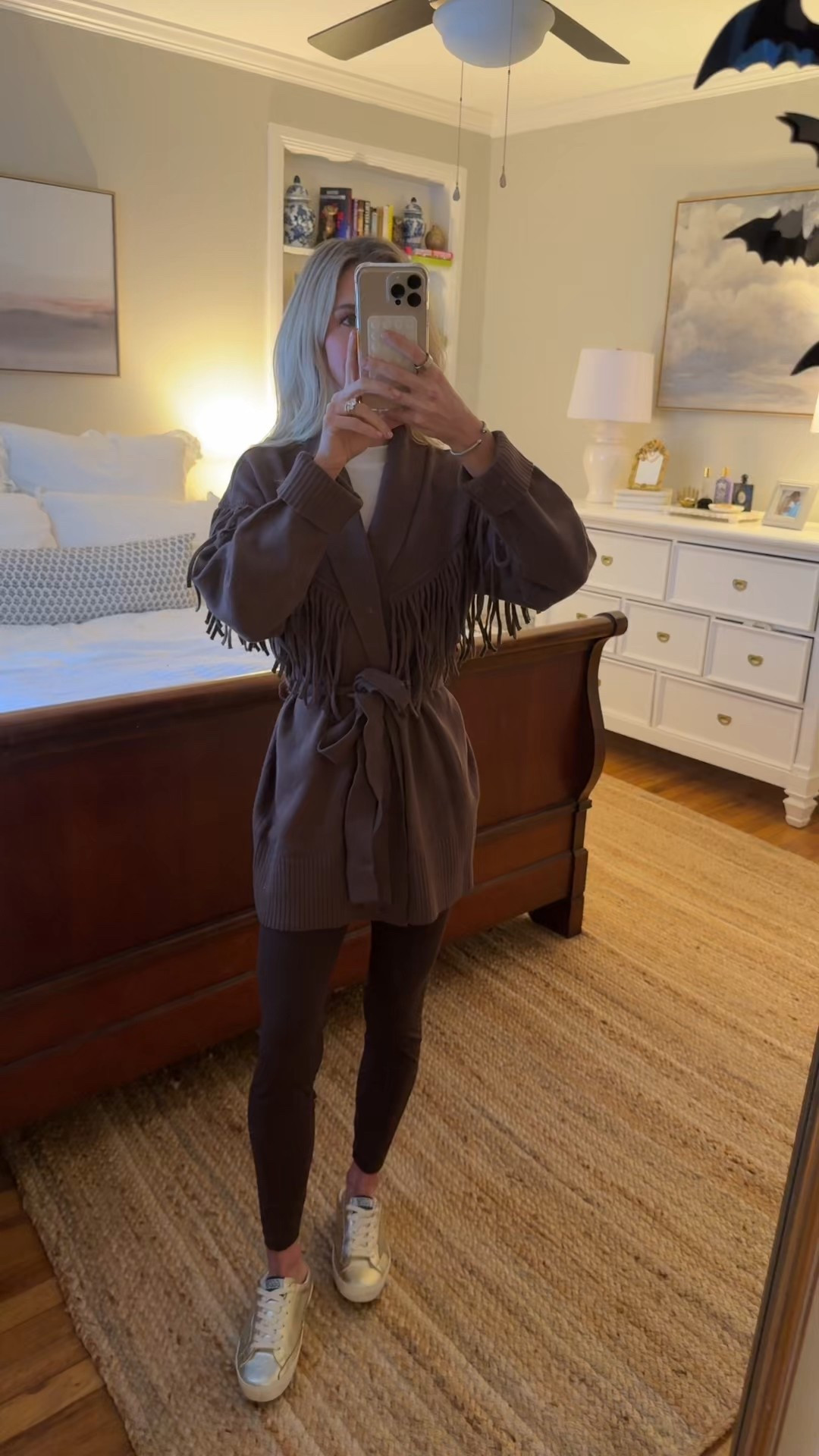 Got the viral Loft fringe cardigan & I loveeeee it! 🤠🤎

#LTKFindsUnder100 #LTKSeasonal #LTKSaleAlert