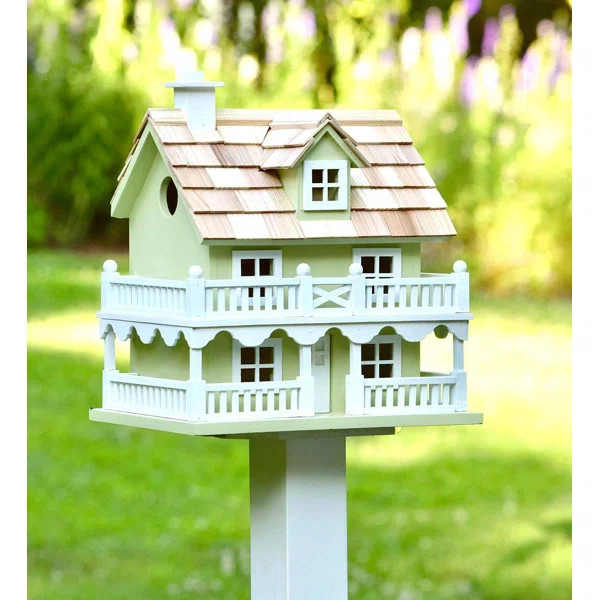 Cape Cod Celery 10.5 in x 10 in x 7 in Birdhouse | Wayfair North America
