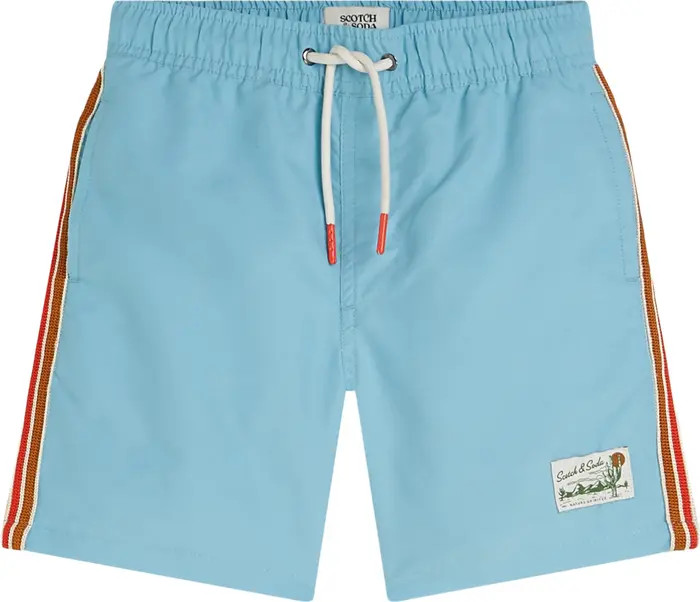 Kids' Midlength Magic Swim Trunks | Nordstrom