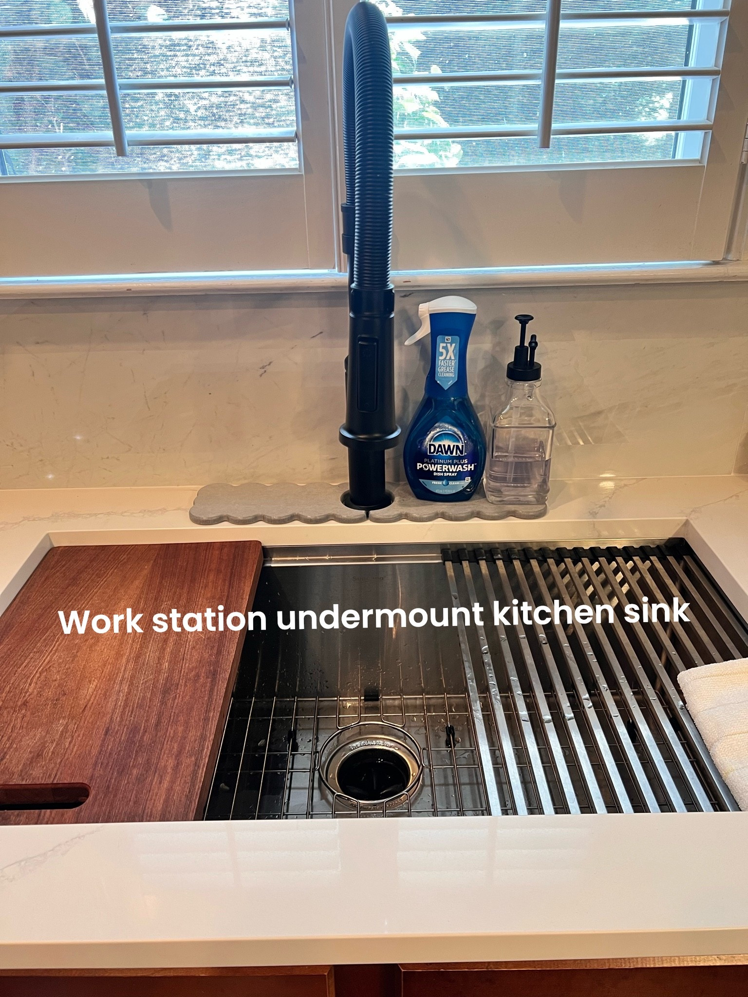 33 Inch Undermount Kitchen Sink Workstation, Stainless Steel Kitchen Sinks Single Bowl, Handmade Large Undermount Sink 33x19x10 with Accessories

#LTKHome