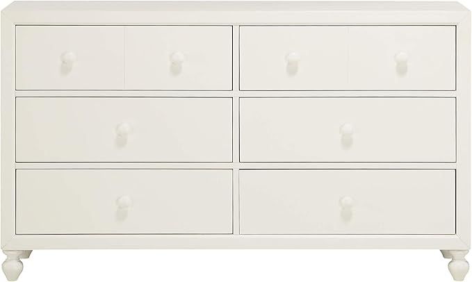 Homelegance 6-Drawer Dresser, One-Size, White | Amazon (US)