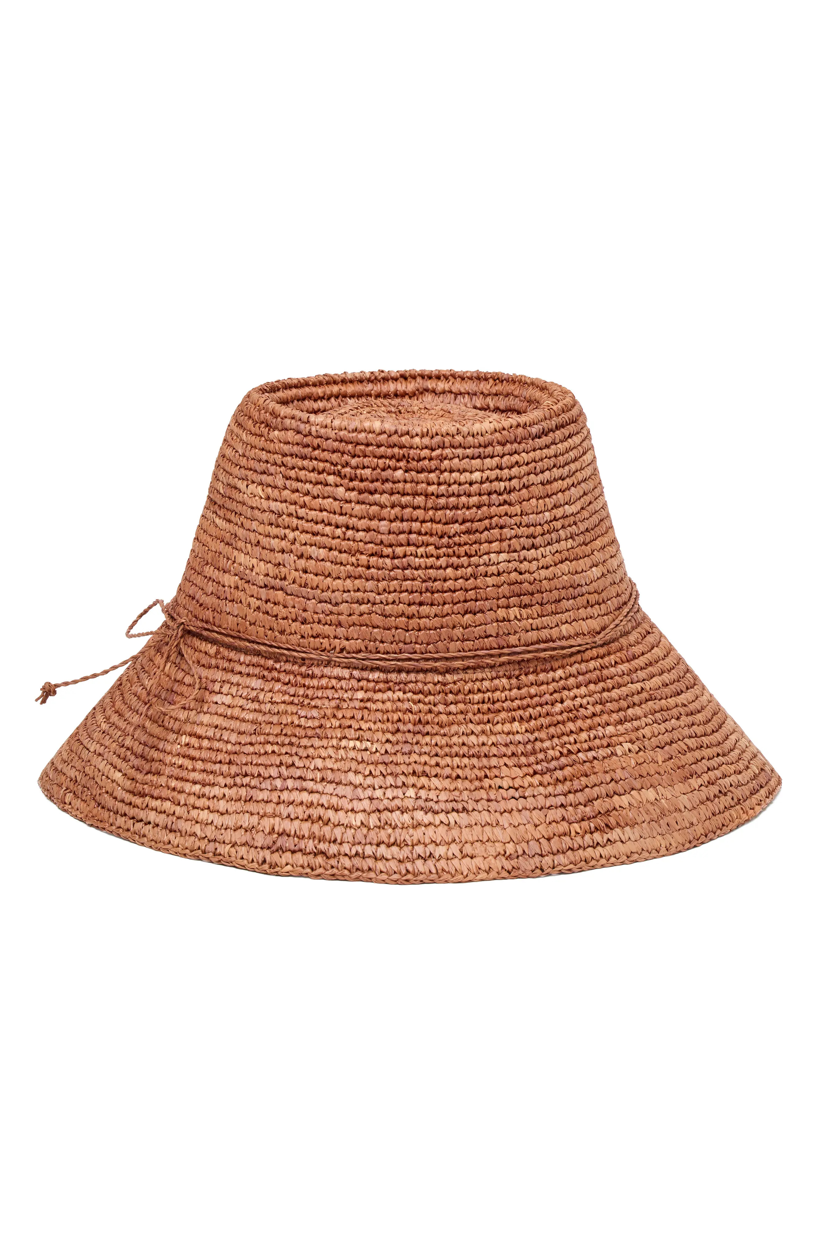 Seville Raffia Bucket Hat (Women) | Nordstrom | Nordstrom