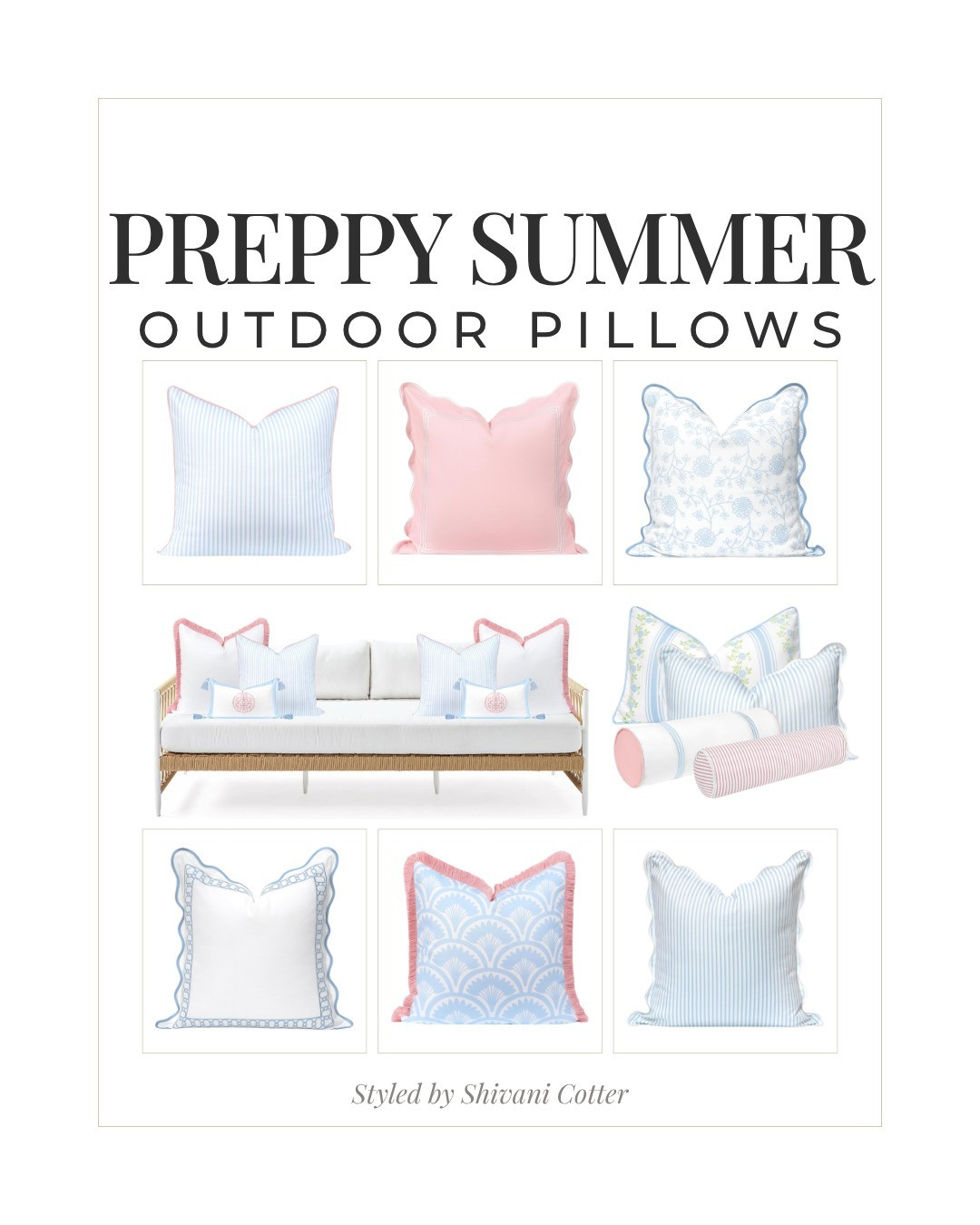 Bring Some Prep To Your Patio With These Coastal Pillows

If your outdoor space feels like it’s missing something, it’s probably pillows. These are the easiest way to make any patio, porch, or backyard setup look styled and pulled together in minutes.

I love this mix of soft blue, blush pink, classic stripes, and subtle patterns. It gives that preppy coastal look that feels fresh, timeless, and elevated without trying too hard. You can layer them on a sofa, bench, or even mix a few into your outdoor chairs to completely change the look.

 

#LTKHome