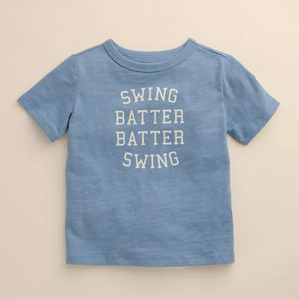 Toddler & Baby Little Co. by Lauren Conrad Varsity Oversized Tee | Kohl's