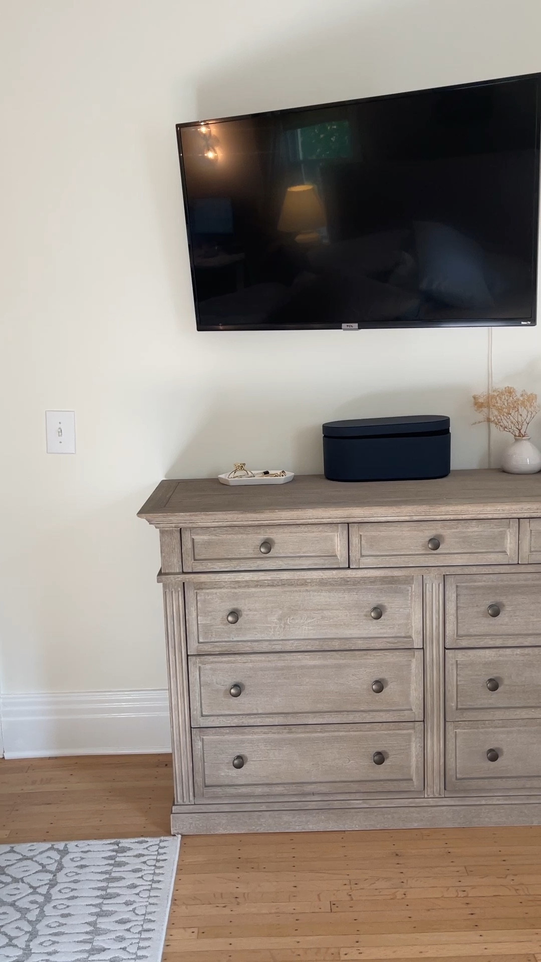 Obsessed with our Livingston dresser from Pottery Barn! The perfect traditional modern, tall, neutral dresser. 

#LTKhome