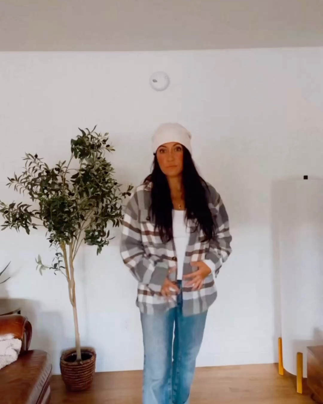 (Swipe to see more photos of each item) Getting into that cooler weather out here in the country. 😂🍂 this is my go-to outfit for fall here in VT. Ya gotta have layers, and it’s cuuuute. 

#LTKSeasonal