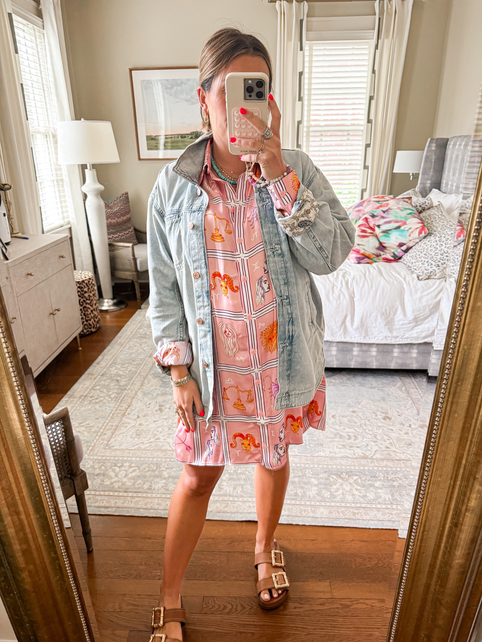 Casual pregnancy outfit //
Printed silk dress, schutz enola sandals 

#LTKSeasonal #LTKBump #LTKStyleTip