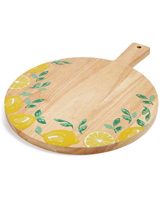 Martha Stewart Collection Citrus Cutting Board, Created for Macy's & Reviews - Cutlery & Knives -... | Macys (US)