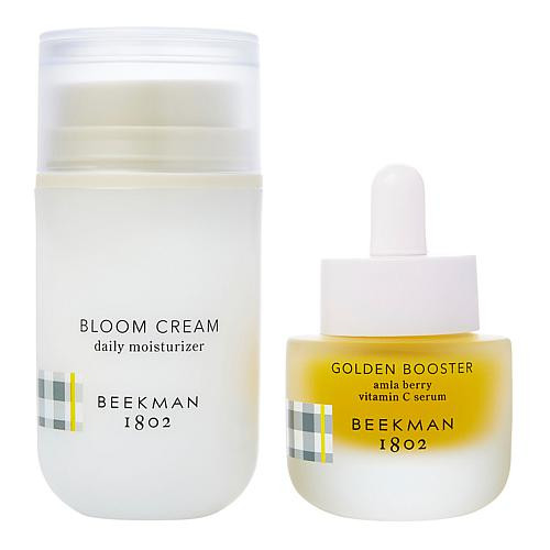 Beekman 1802 Bloom Cream & Golden Booster 2-Piece Set | HSN